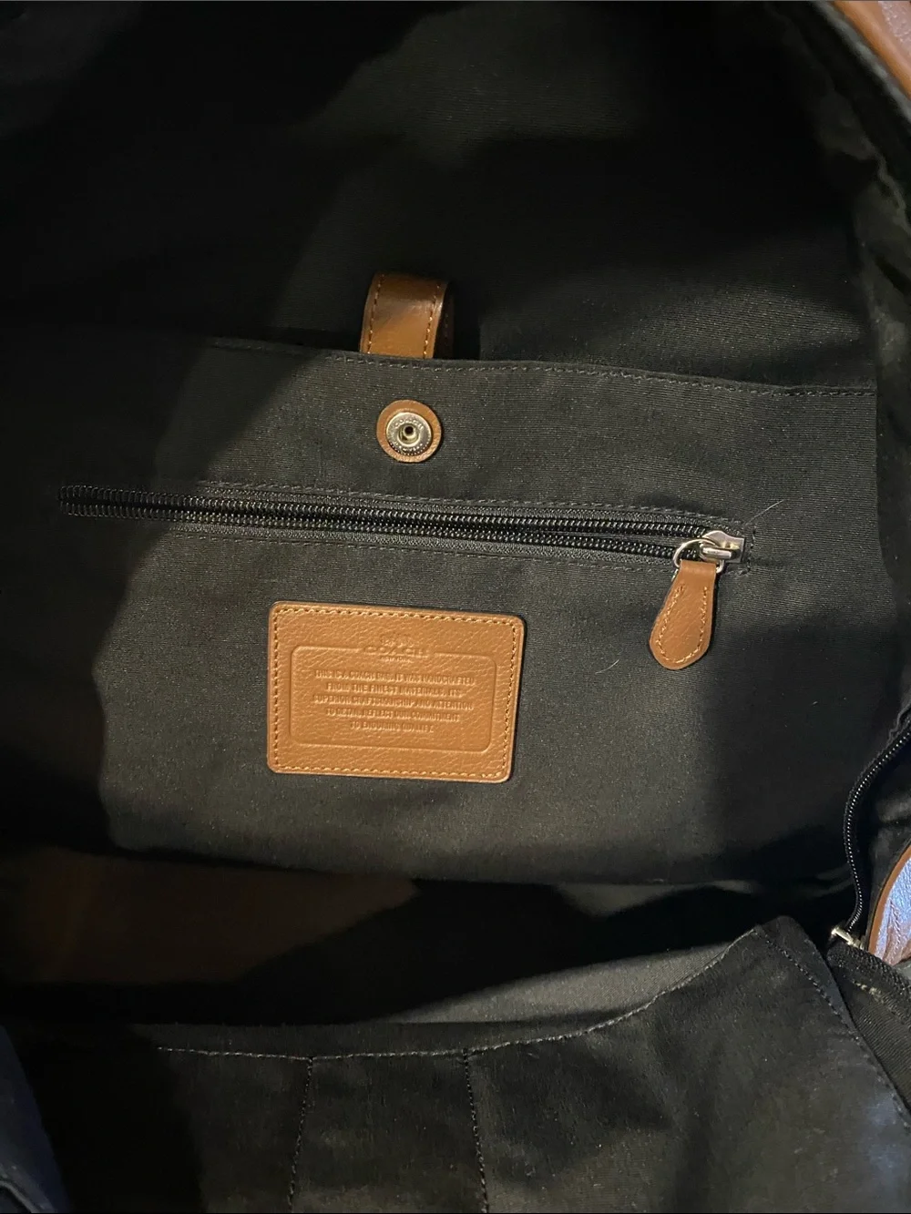 Coach men backpack